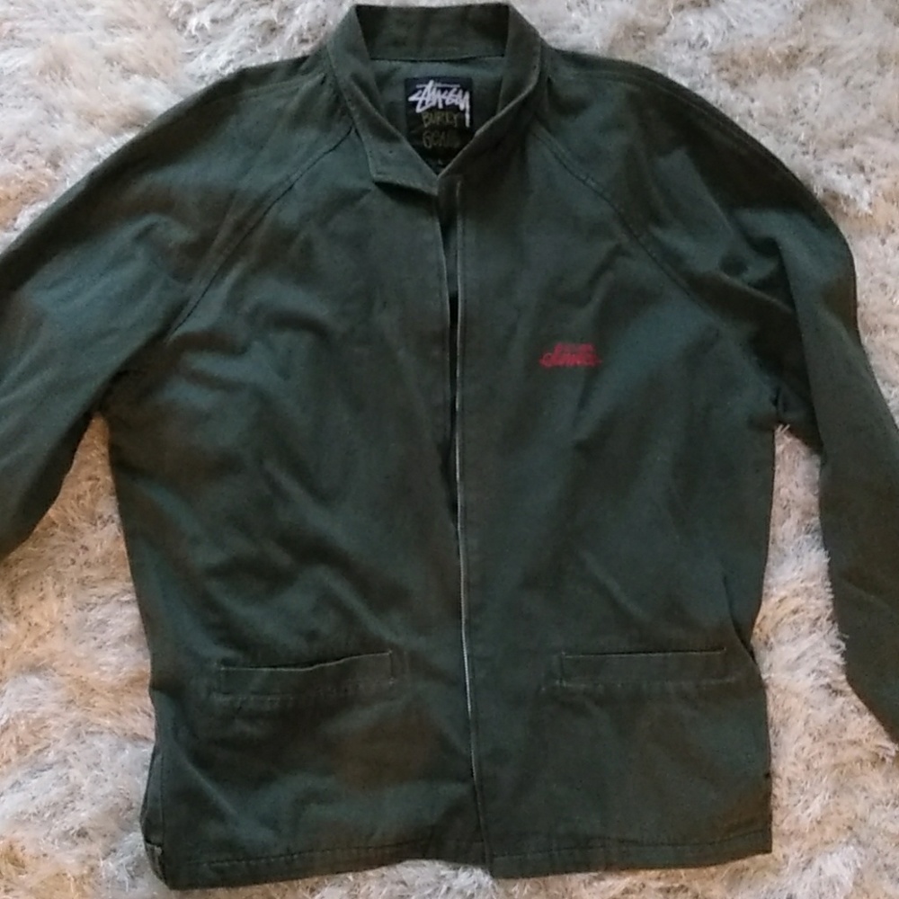 Vintage STUSSY Jacket size L circa 92